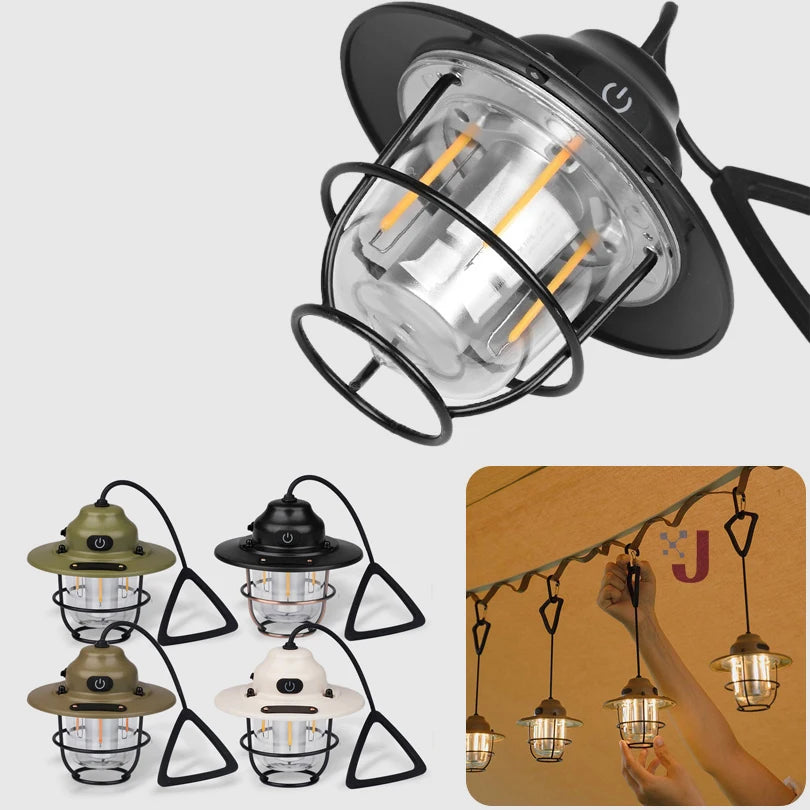 Outdoor Home Camping Light Retro Camping Light Camping Light Lighting Decorative Lights Multicolour