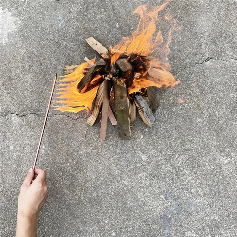 Outdoor Camping Hand Held Fires Starter Gas Appliance Wood Firearm For BBQ Cooking Picnic Outdoor Camping Multitool Accessories
